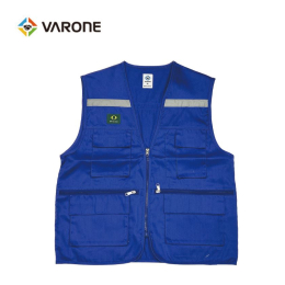 T/C 천 조끼 청색 (옵션선택)