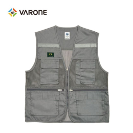 T/C 망사 조끼 회색 (옵션선택)