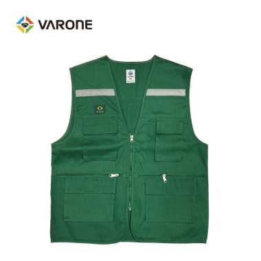 T/C 천 조끼 초록색 (옵션선택)