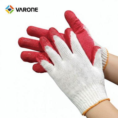 적색 반코팅 장갑 (옵션선택)