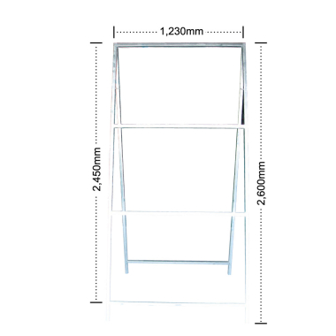 간판틀 A형 120 x 240