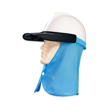 럭키산업 안전모 썬캡 + 햇밫가리개 A형