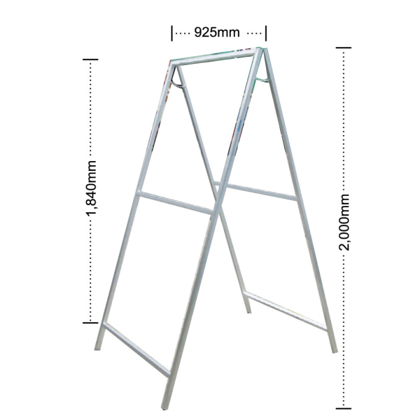 간판틀 A형 90 x 180 양면형