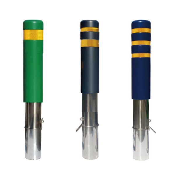 스틸 우레탄 볼라드 매립이동식 150Φ H1050 (옵션선택)