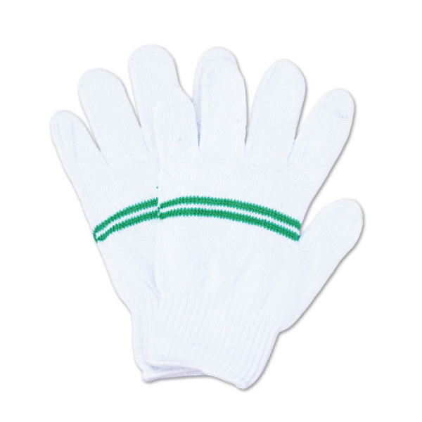 표백칼라 두줄 기사장갑