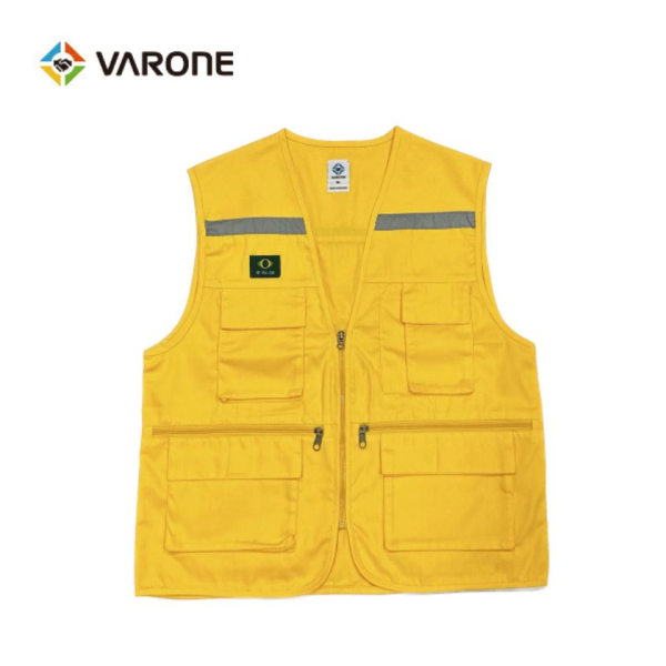 T/C 천 조끼 황색 (옵션선택)
