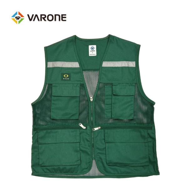 T/C 망사 조끼 초록색 (옵션선택)