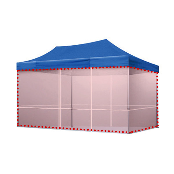 캐노피 바람막이 (전체투명) 고급형 (옵션선택)