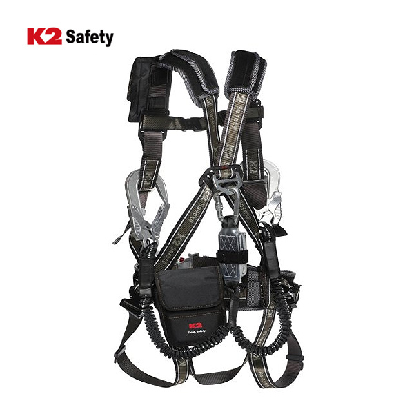 K2 안전그네 KB-9201 BR/Y 더블죔줄 (옵션선택)